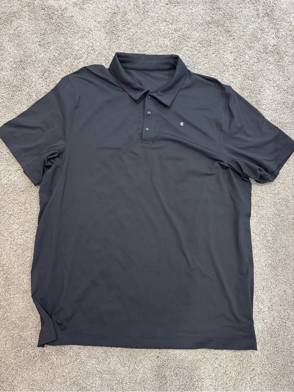 lululemon Men's Black Performance Polo